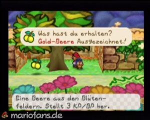 Flower Fields — Paper Mario walkthrough screenshot