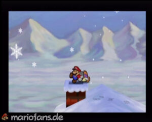 Starborn Valley and Shiver Mountain — Paper Mario walkthrough screenshot