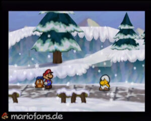 Starborn Valley and Shiver Mountain — Paper Mario walkthrough screenshot