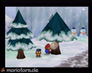 Starborn Valley and Shiver Mountain — Paper Mario walkthrough screenshot