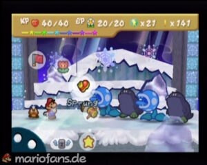 Starborn Valley and Shiver Mountain — Paper Mario walkthrough screenshot