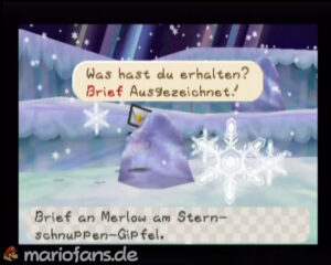 Starborn Valley and Shiver Mountain — Paper Mario walkthrough screenshot