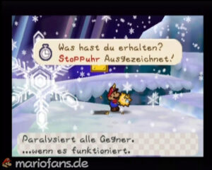 Starborn Valley and Shiver Mountain — Paper Mario walkthrough screenshot