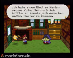 Starborn Valley and Shiver Mountain — Paper Mario walkthrough screenshot
