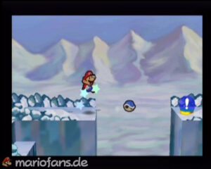 Starborn Valley and Shiver Mountain — Paper Mario walkthrough screenshot