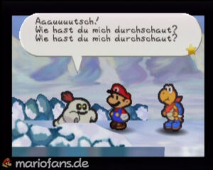 Starborn Valley and Shiver Mountain — Paper Mario walkthrough screenshot