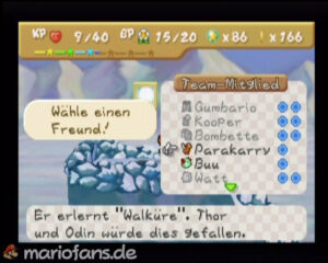 Starborn Valley and Shiver Mountain — Paper Mario walkthrough screenshot