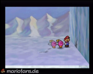 Starborn Valley and Shiver Mountain — Paper Mario walkthrough screenshot