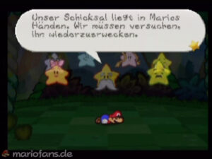 Prologue: A Plea from the Stars — Paper Mario walkthrough screenshot