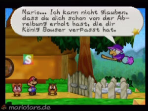 Prologue: A Plea from the Stars — Paper Mario walkthrough screenshot