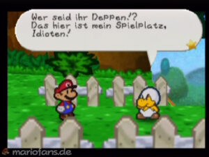 Prologue: A Plea from the Stars — Paper Mario walkthrough screenshot