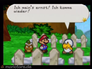 Prologue: A Plea from the Stars — Paper Mario walkthrough screenshot