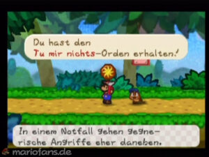 Prologue: A Plea from the Stars — Paper Mario walkthrough screenshot