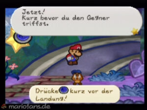 Prologue: A Plea from the Stars — Paper Mario walkthrough screenshot