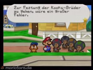 Prologue: A Plea from the Stars — Paper Mario walkthrough screenshot
