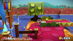 Cherry Lake — Paper Mario: Color Splash walkthrough screenshot