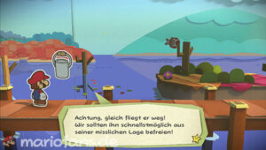 Cherry Lake — Paper Mario: Color Splash walkthrough screenshot