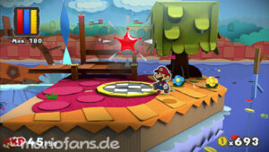 Cherry Lake — Paper Mario: Color Splash walkthrough screenshot
