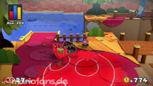 Cherry Lake — Paper Mario: Color Splash walkthrough screenshot