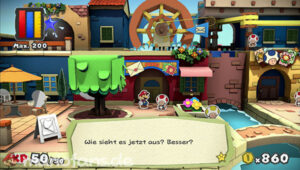 Indigo Underground — Paper Mario: Color Splash walkthrough screenshot