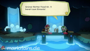 Indigo Underground — Paper Mario: Color Splash walkthrough screenshot
