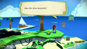 Bloo Bay Beach — Paper Mario: Color Splash walkthrough screenshot