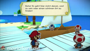 Bloo Bay Beach — Paper Mario: Color Splash walkthrough screenshot