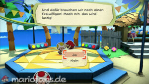 Bloo Bay Beach — Paper Mario: Color Splash walkthrough screenshot