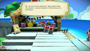 Bloo Bay Beach — Paper Mario: Color Splash walkthrough screenshot