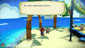 Bloo Bay Beach — Paper Mario: Color Splash walkthrough screenshot