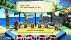 Bloo Bay Beach — Paper Mario: Color Splash walkthrough screenshot