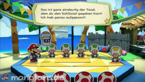 Bloo Bay Beach — Paper Mario: Color Splash walkthrough screenshot
