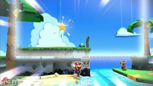 Bloo Bay Beach — Paper Mario: Color Splash walkthrough screenshot