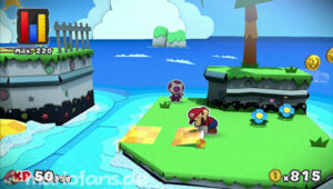 Bloo Bay Beach — Paper Mario: Color Splash walkthrough screenshot