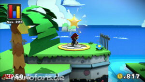 Bloo Bay Beach — Paper Mario: Color Splash walkthrough screenshot