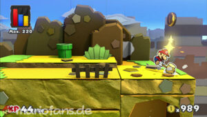 Daffodil Peak — Paper Mario: Color Splash walkthrough screenshot
