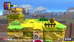 Daffodil Peak — Paper Mario: Color Splash walkthrough screenshot