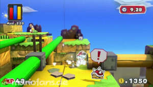 Daffodil Peak — Paper Mario: Color Splash walkthrough screenshot