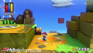Daffodil Peak — Paper Mario: Color Splash walkthrough screenshot