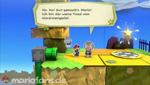 Daffodil Peak — Paper Mario: Color Splash walkthrough screenshot