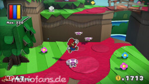 The Crimson Tower — Paper Mario: Color Splash walkthrough screenshot