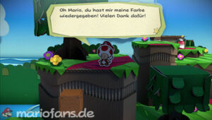 The Crimson Tower — Paper Mario: Color Splash walkthrough screenshot