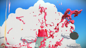 The Crimson Tower — Paper Mario: Color Splash walkthrough screenshot