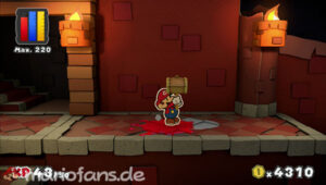 The Crimson Tower — Paper Mario: Color Splash walkthrough screenshot