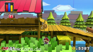 Sunglow Ridge — Paper Mario: Color Splash walkthrough screenshot