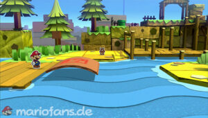 Sunglow Ridge — Paper Mario: Color Splash walkthrough screenshot