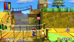 Sunglow Ridge — Paper Mario: Color Splash walkthrough screenshot