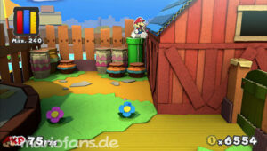 Château Chanterelle — Paper Mario: Color Splash walkthrough screenshot