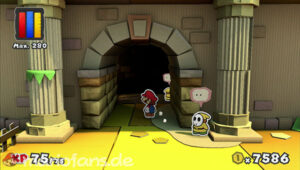 The Golden Coliseum — Paper Mario: Color Splash walkthrough screenshot