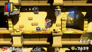 The Golden Coliseum — Paper Mario: Color Splash walkthrough screenshot